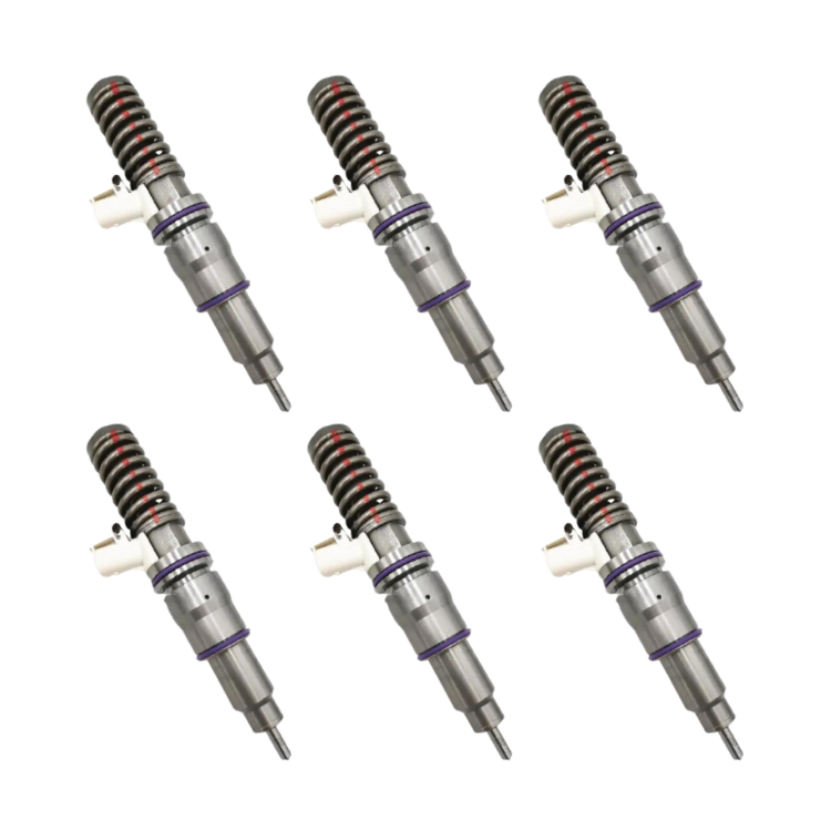 Tamerx Fuel Injector for Volvo D12 engines, OEM 85022626 (Set of 6), designed for 2003-2007 models, high-quality performance.