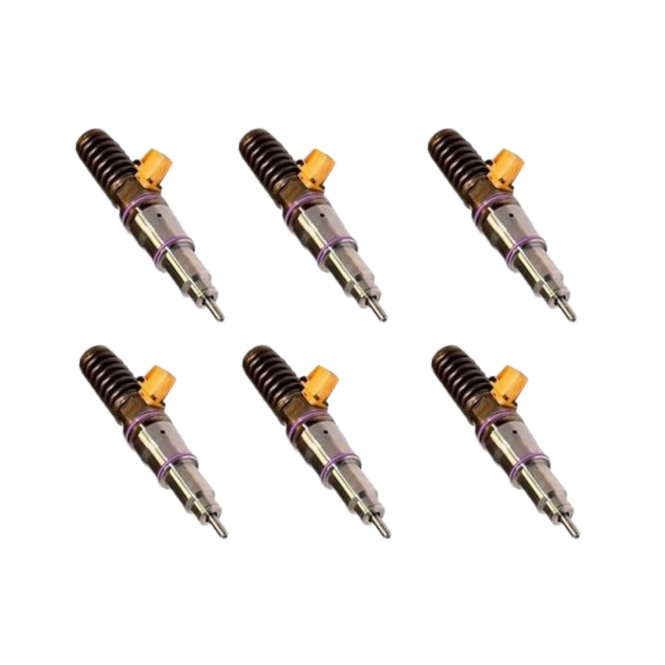 Tamerx Fuel Injector for Volvo D12 engines, OEM 85000416 Set of 6, designed for 2003-2010 models, high-quality performance.