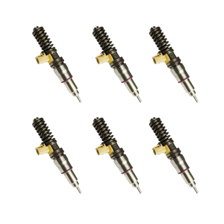 Tamerx Fuel Injector for Volvo D16 engines, OEM 85003931 Set of 6, designed for 2008-2010 models, high-quality performance.