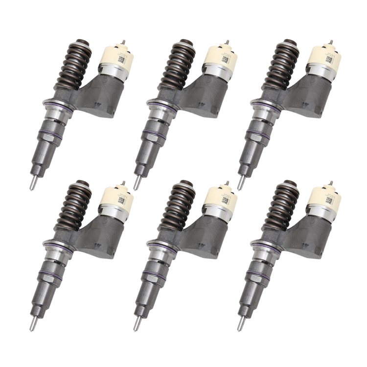 Tamerx Fuel Injector for Volvo Industrial FM12, OEM 3155040 (Set of 6), designed for 1990-2001 models, reliable and efficient
