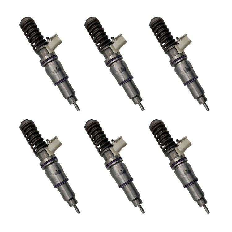 Tamerx Fuel Injector for Volvo Penta 13.0L engines, OEM 21379939 Set of 6, for 2004-2018 models, high-quality performance.